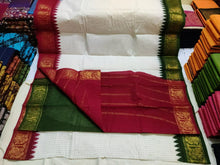 Load image into Gallery viewer, Pure Cotton Sungudi Saree