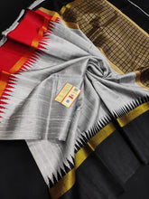 Load image into Gallery viewer, Beautiful Pure Handloom Raw Silk Sarees