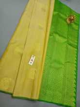 Load image into Gallery viewer, Pure Silk Handloom Kanchipuram Sarees