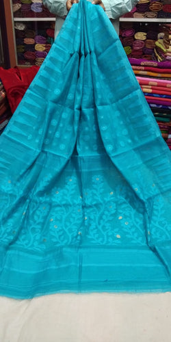 Soft Dhakai Jamdani Cotton Sarees
