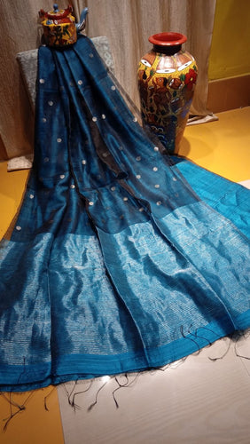 Matka Maslin Jamdani Sarees