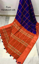 Load image into Gallery viewer, Handloom Silk Cotton Sarees