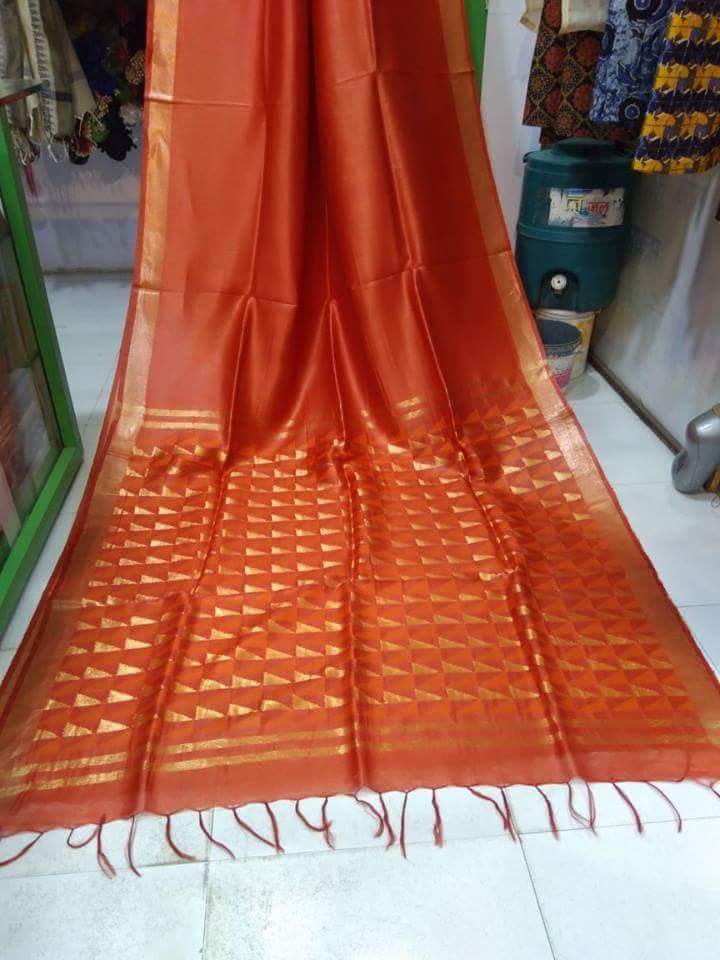 Pure Silk Linen Sarees