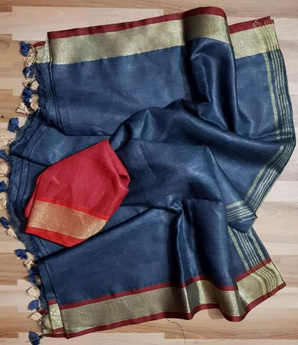 Handloom Linen by Linen Sarees