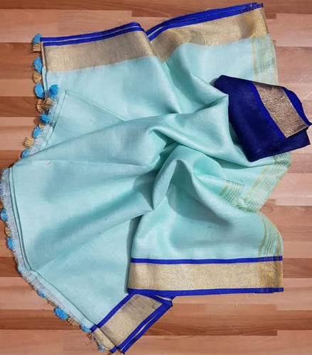 Handloom Linen by Linen Sarees