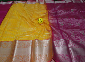 Kuppadam Silver Kanchi Silk Sarees