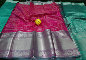 Kuppadam Silver Kanchi Silk Sarees