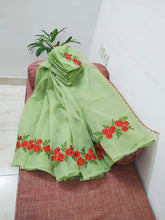 Load image into Gallery viewer, Kota Doria Embroidered Sarees