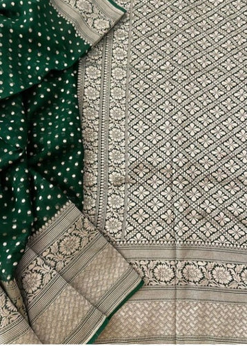 Exclusive Pure Handloom Georgette Sarees