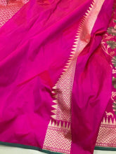 Load image into Gallery viewer, Pure Banarasi Handloom Katan Silk Tilffi Saree