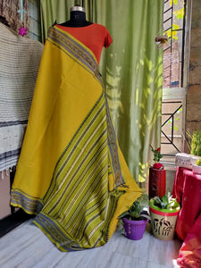 Authentic and Exclusive Pure Cotton Handloom Begumpuri Saree 