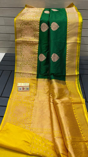 Pure Handloom Banarasi  Katan Silk  Saree
