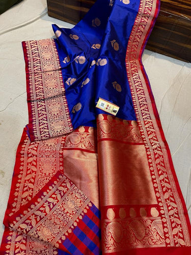 Exclusive Pure Handloom Banarasi Katan Silk Saree