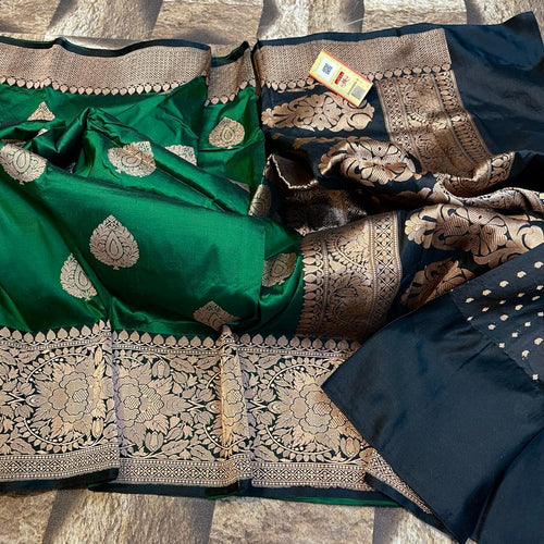 Exclusive Banarasi Handloom Pure Katan Silk  Saree