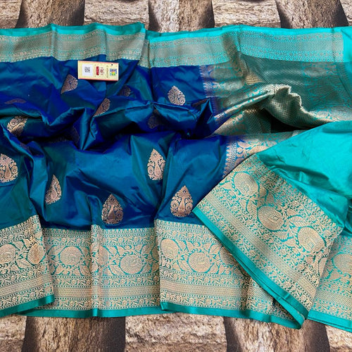 Banarasi Handloom Pure Katan Silk  Saree