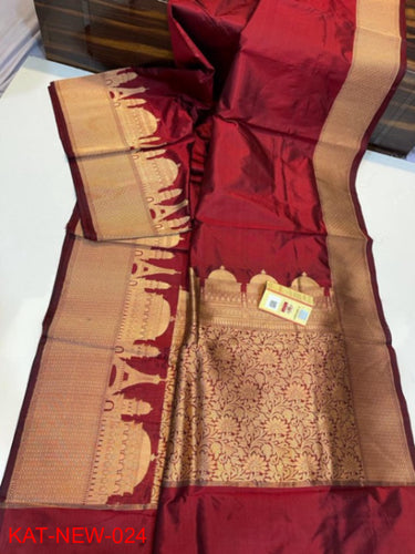 Exclusive Banarasi Handloom Pure Katan Silk  Saree