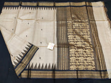 Load image into Gallery viewer, Exclusive Pure Handloom Tusser Saree