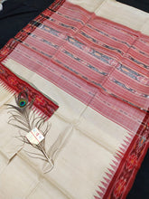 Load image into Gallery viewer, Exclusive Pure Handloom Tusser Saree