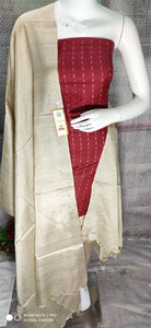 Beautiful Handloom Katan Silk Suit