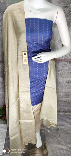 Beautiful Handloom Katan Silk Suit