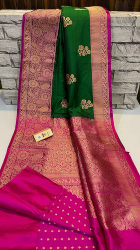 Banarasi Handloom Pure Katan Silk  Saree