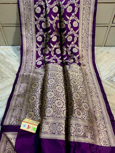 Banarasi Handloom Pure Katan Silk Sarees