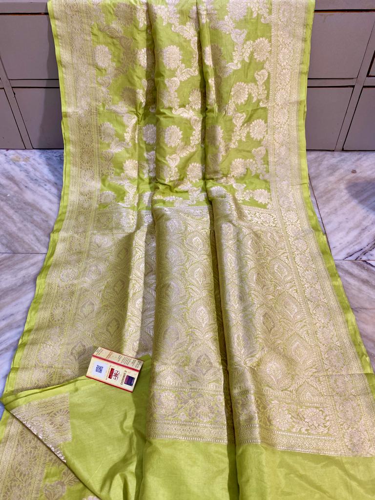 Exclusive Banarasi Handloom Pure Katan Silk Sarees