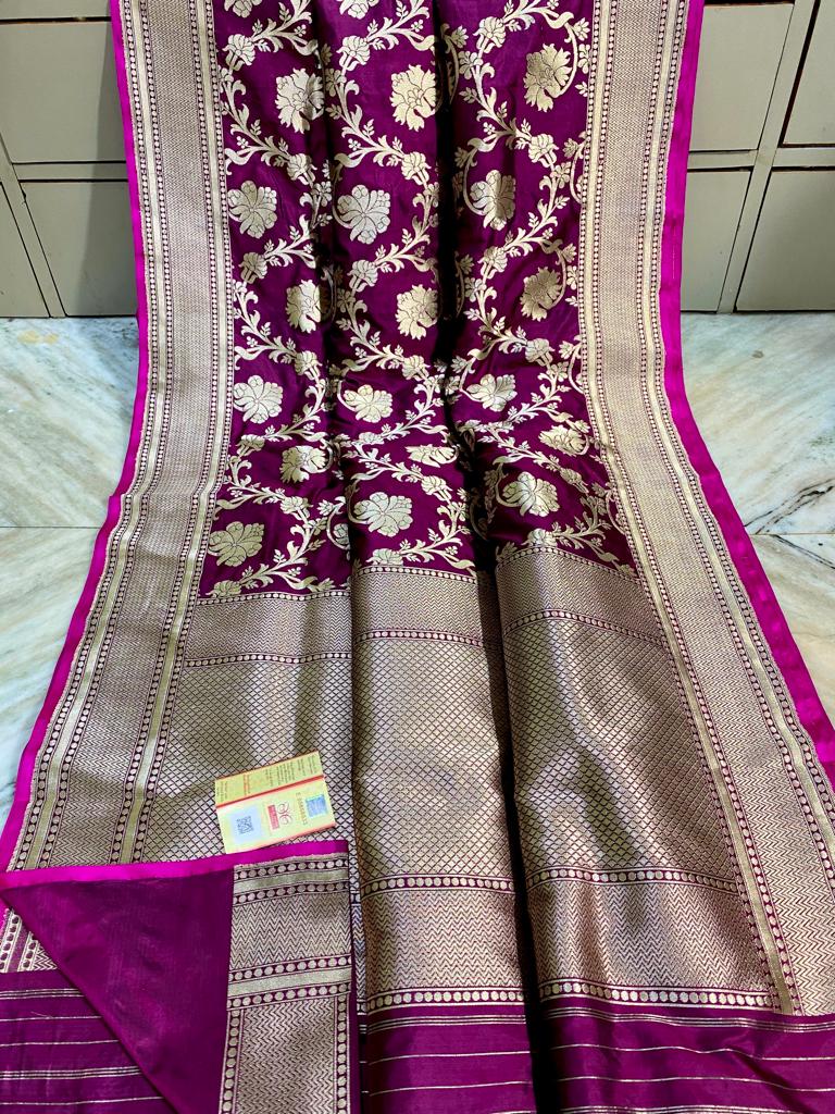 Exclusive Banarasi Handloom Pure Katan Silk Sarees