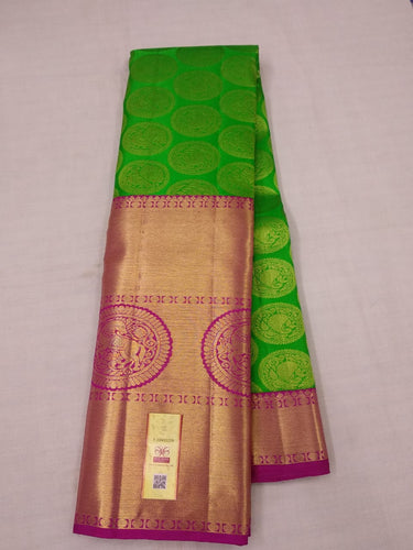 Two Gram Gold Zari Weaving Pure Handloom Silk Sarees
