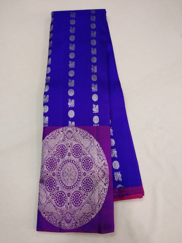 Two Gram Gold Zari Weaving Pure Handloom Silk Sarees