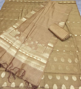 Beautiful Banarasi Handwoven Pure Cotton Suits