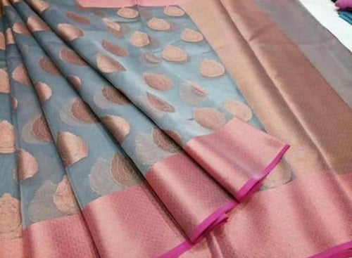 Cora muslin organza silk Saree