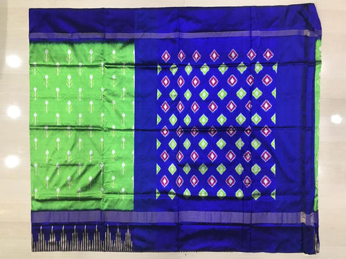 Pure Handloom Semi Ikat Saree