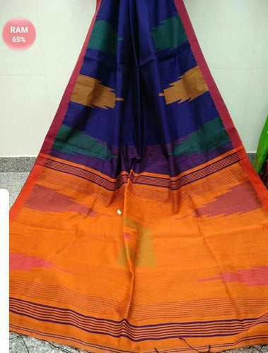 Handloom Silk Cotton Temple Box Sarees