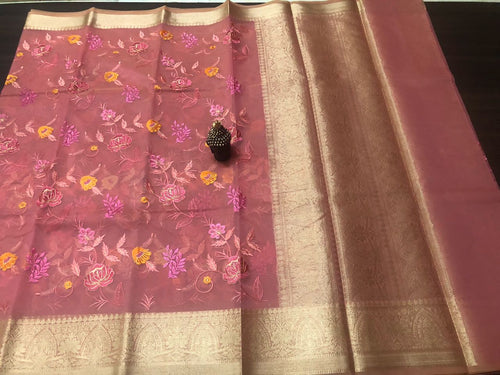 Exclusive Pure Organza Sarees