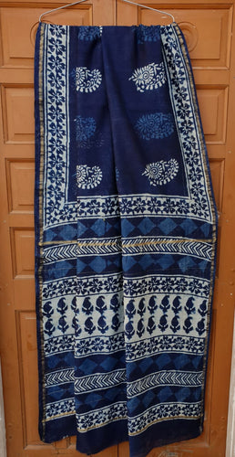 Silk Cotton Chanderi Saree