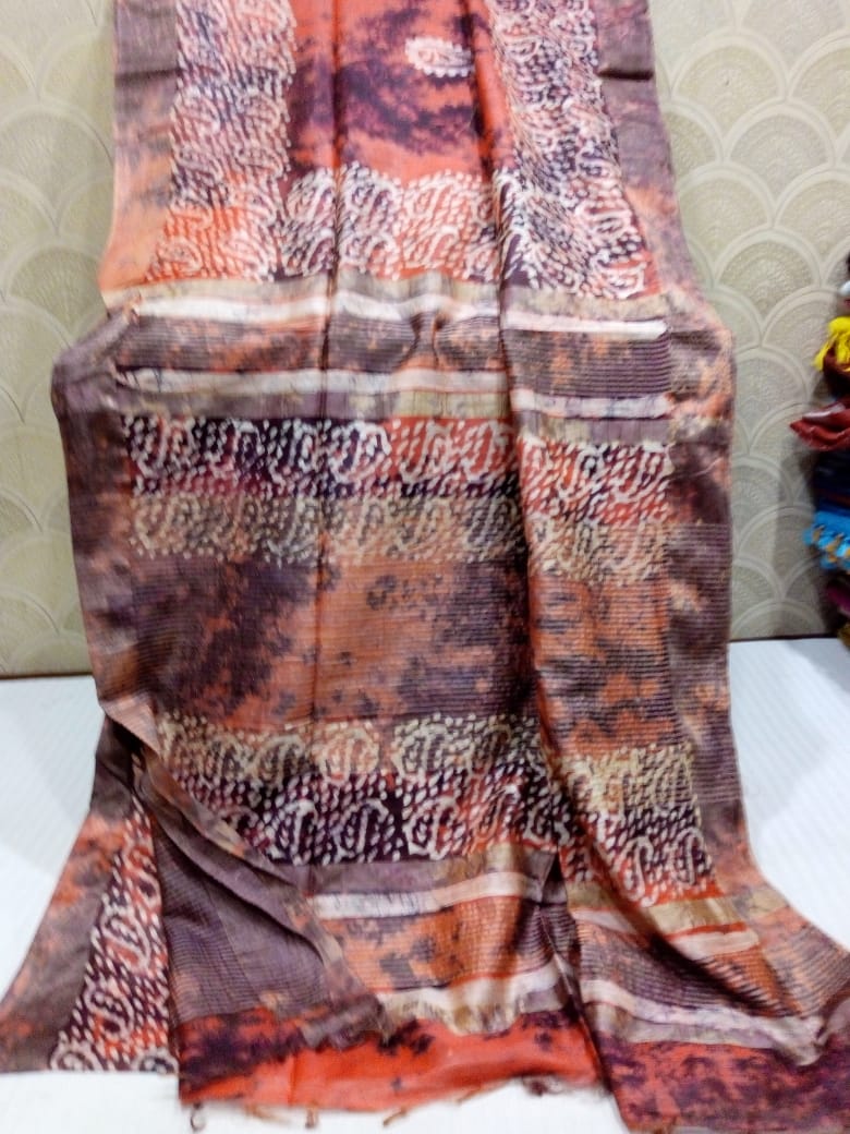 Handloom Linen Saree