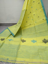 Load image into Gallery viewer, Silk Khadi Jamdani Sarees