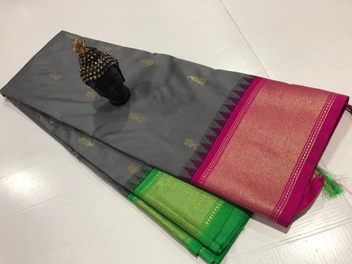 Semi Gadwal Saree