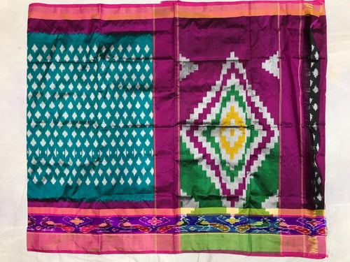Pure Handloom Semi Ikat Saree
