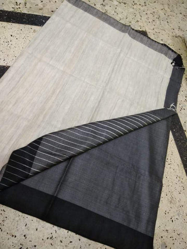 Handloom Tusser Ghicha Sarees