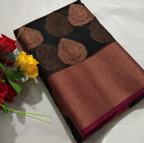 Cora muslin organza silk Saree