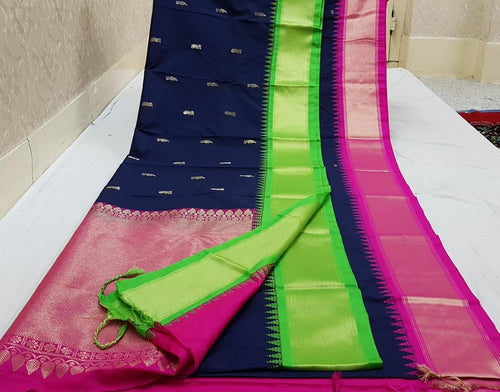 Semi Gadwal Saree