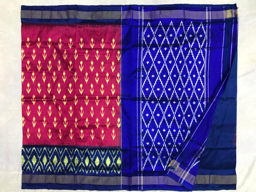 Pure Handloom Semi Ikat Saree