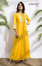 Load image into Gallery viewer, Designer Rayon Kurti/Gown