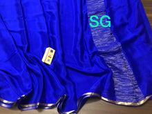 Load image into Gallery viewer, Exclusive Pure Mysore Silk Crepe Saree