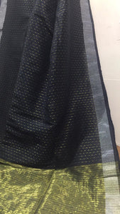 Handloom Linen Saree