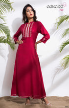 Load image into Gallery viewer, Designer Rayon Kurti/Gown